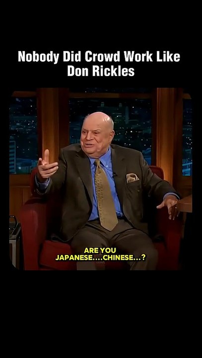 Don Rickles’ Crowd Work Was Brutal #shorts