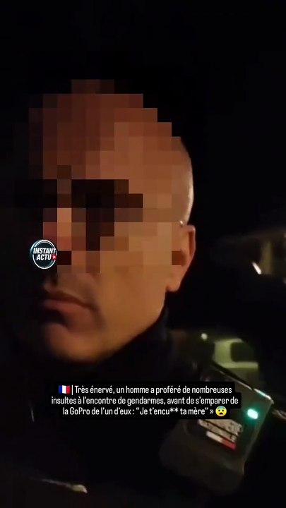 La vidéo de gendarmes insultés et menacés provoque une vive émotion alors que les membres des forces de l'ordre semblent se laisser faire sans esquisser la moindre réaction