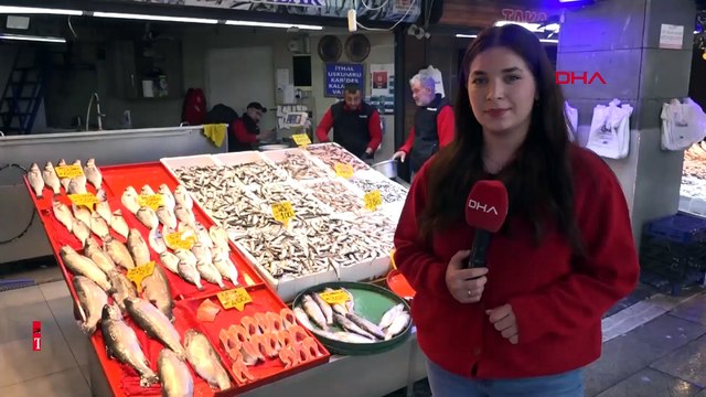 Trabzon’da, balık tezgahlarında çeşit bolluğu