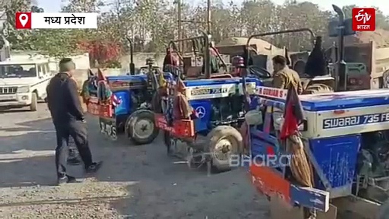 रेत माफियाओं पर मुरैना पुलिस ने कसा शिकंजा, 3 ट्रैक्टर-ट्रॉली जब्त, 2 आरोपी धराए