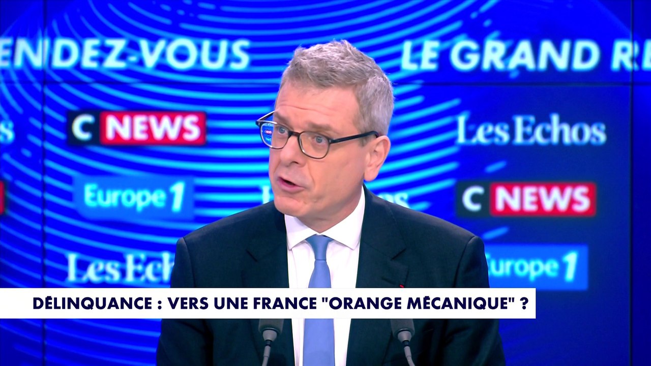 Thibault de Montbrial:«On a 15 meurtres/tentatives de meurtre par jour : c'est la société française»