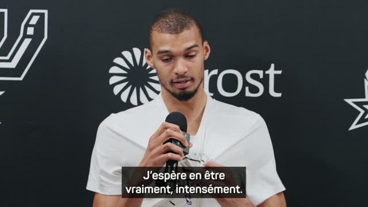 Spurs - Wembanyama veut s'impliquer sur la présence de la marque Spurs en France