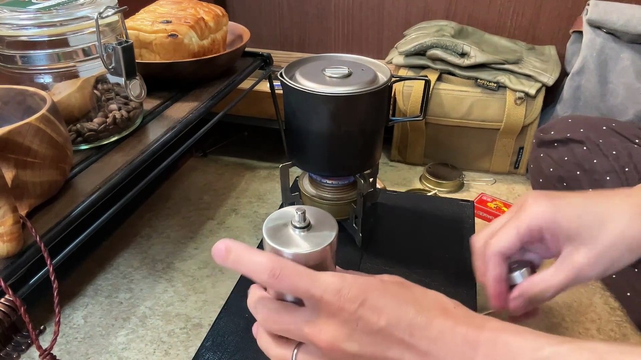 Solitude and Coffee | Brewing Cowboy Coffee with an Alcohol Stove (ASMR)