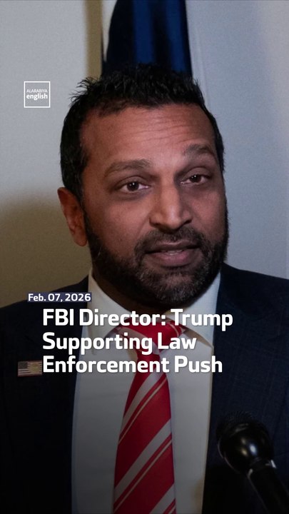 FBI Director: Trump Supporting Law Enforcement Push