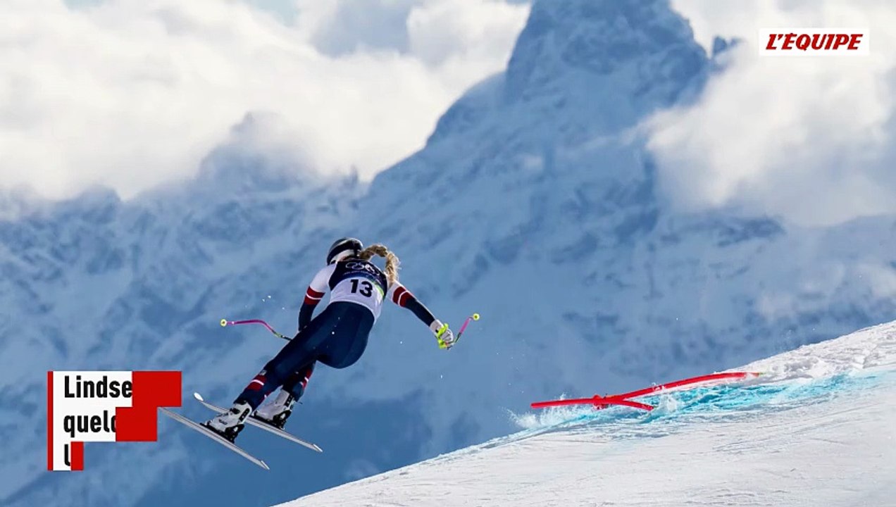 Victime d'une grosse chute après quelques secondes sur la descente des JO 2026, Lindsey Vonn évacuée par hélicoptère - JO 2026 - Ski alpin - Descente (F)