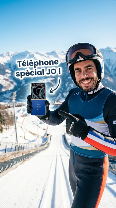 Le téléphone spécial Jeux Olympiques !