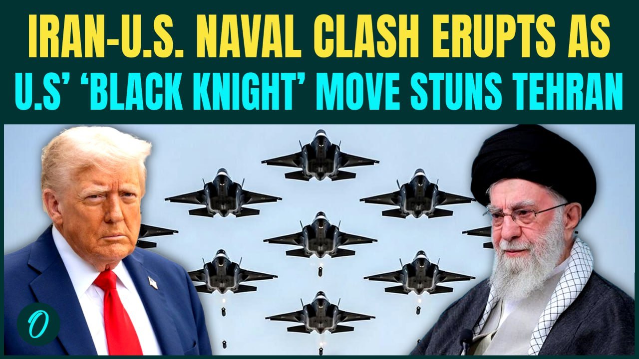 US vs Iran Naval War BREAKING: Trump Drops ‘BLACK KNIGHT’ Message; Khamenei Ready For ALL-OUT War