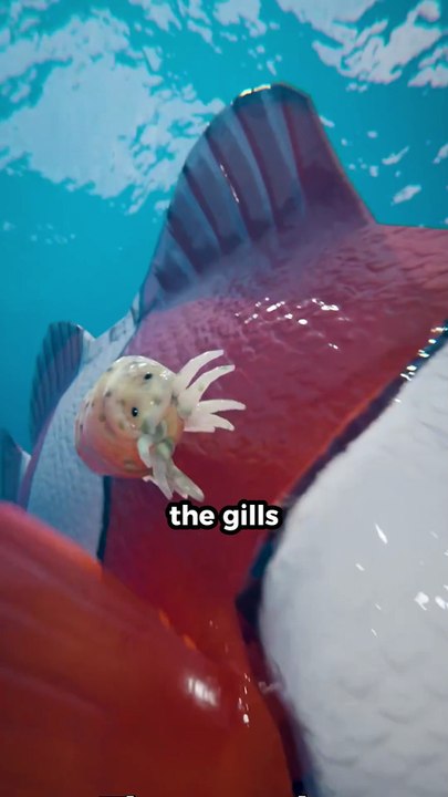 The Creepiest Parasite Scientists Have Ever Found 🤯 #facts #shorts #animals #viral