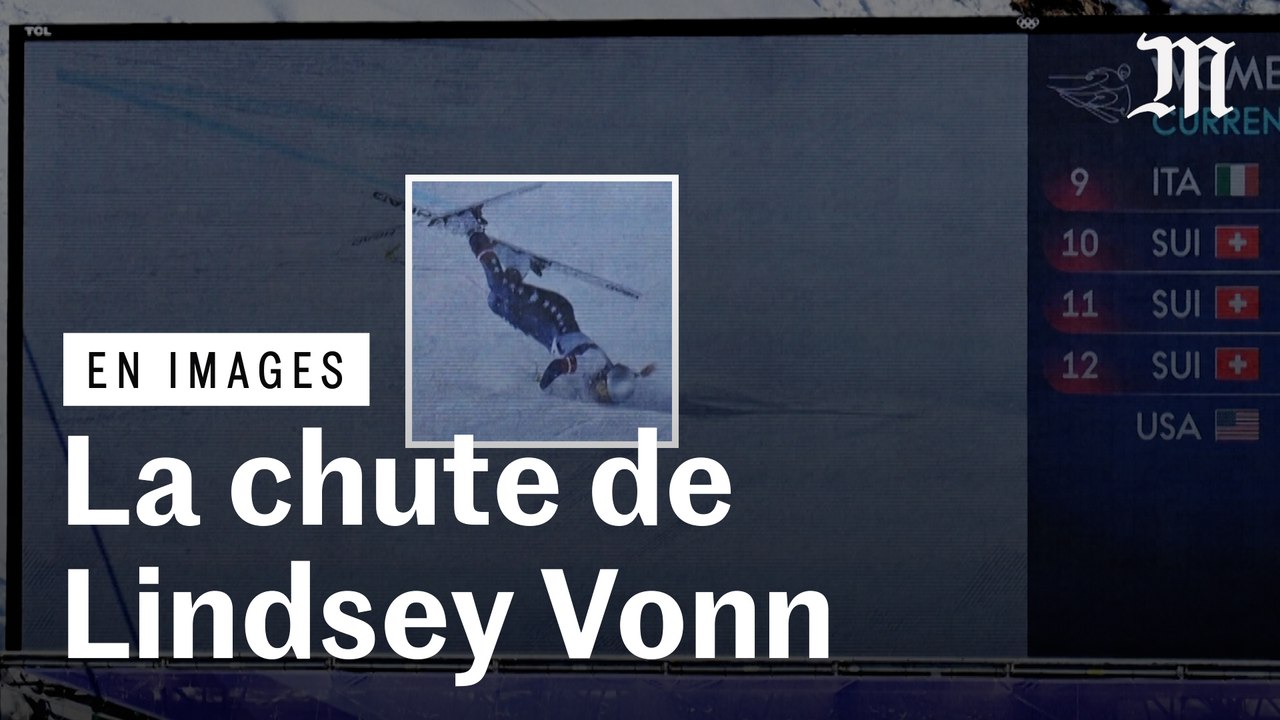 JO d’hiver : une lourde chute écarte Lindsey Vonn de la compétition
