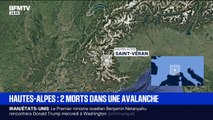 Hautes-Alpes: deux skieurs meurent dans une avalanche