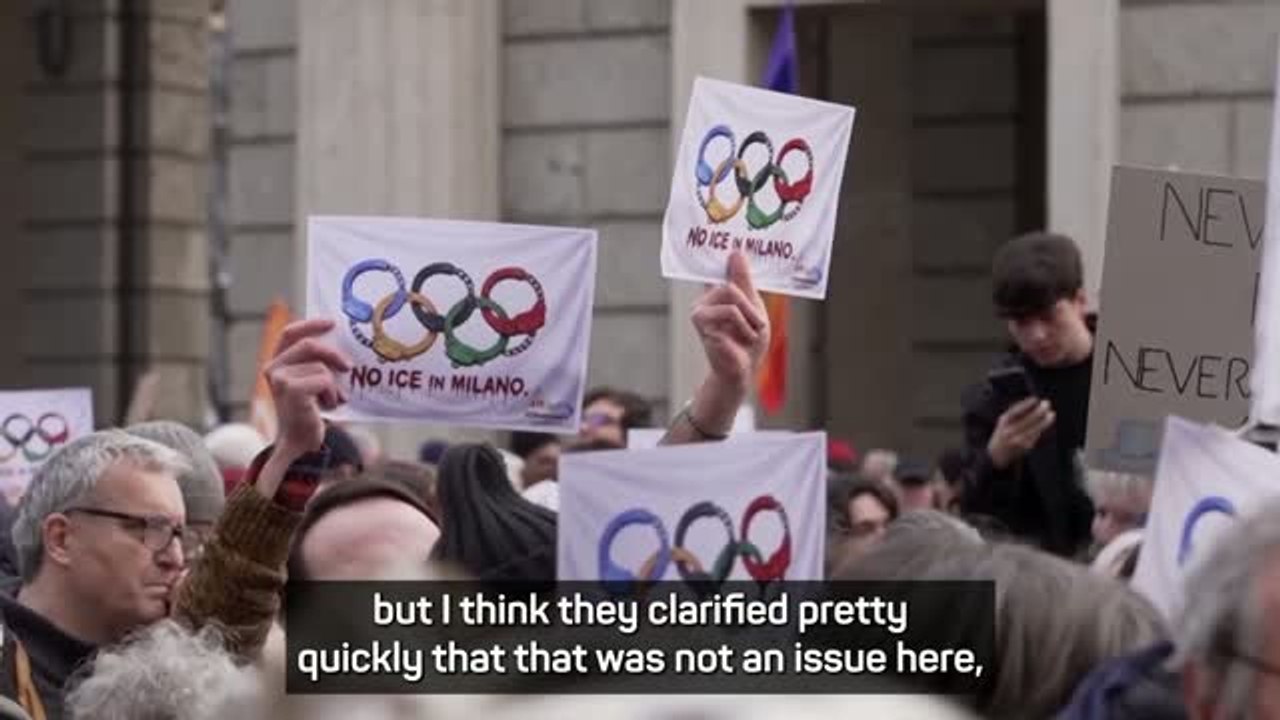 IOC say there are no ICE agents in Milan for Winter Olympics