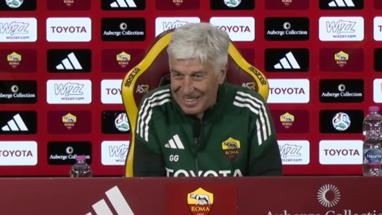 "Il ritorno di Totti?": la risposta di Gasperini scatena le risate