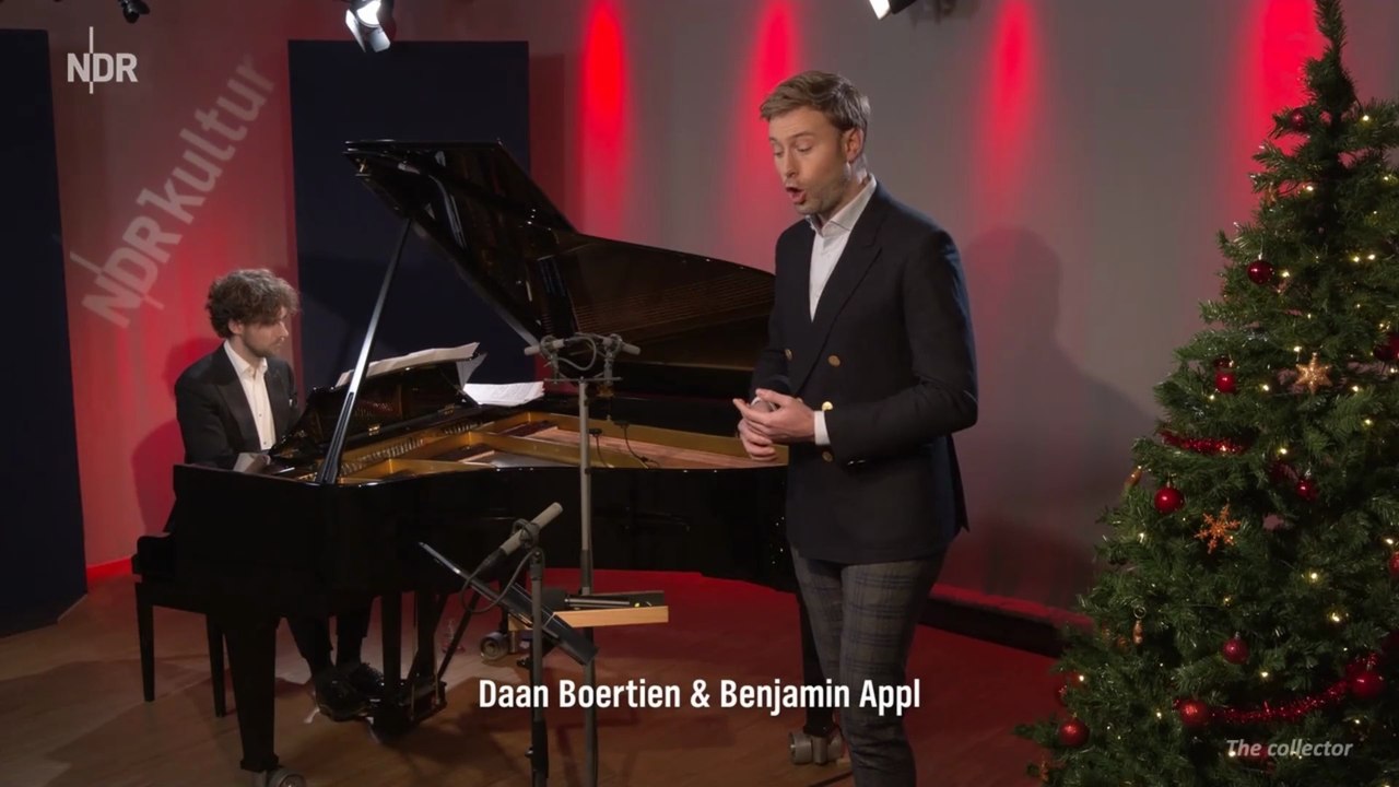 Benjamin Appl & Daan Boertien (piano) -Jul, jul, strålande jul -  | 18.12.2024