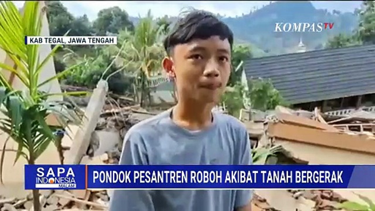 Kondisi Terkini Pengungsi Korban Tanah Bergerak di Tegal, Dapur Umum Dinsos Siapkan 1.500 Porsi