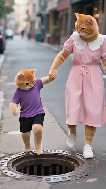 Little Orange Cat fell into the sea, but with its cleverness and resourcefulness, it eventually returned to its hometown on the island. #OrangeCat #Cat #CutePetDebutPlan #FastGrowthPlan