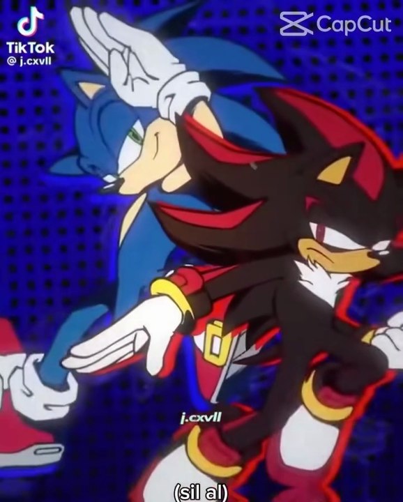 Eyes on me shadow x sonic 💙🖤