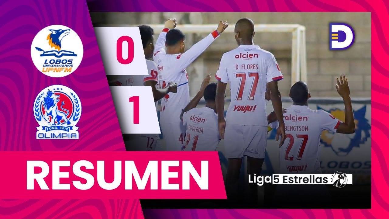 Lobos UPNFM 0 - 1 Olimpia | Jornada 4 | Liga Nacional - Clausura 2025 - 2026