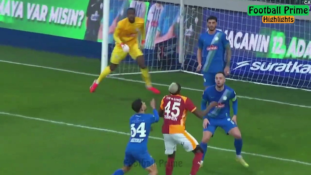 Galatasaray - Rizespor 3-0 | Maç Özeti & Goller | Süper lig 2026 HD