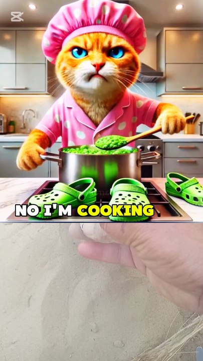 What Is My Cat Cooking Now? 😂 #memes #shorts