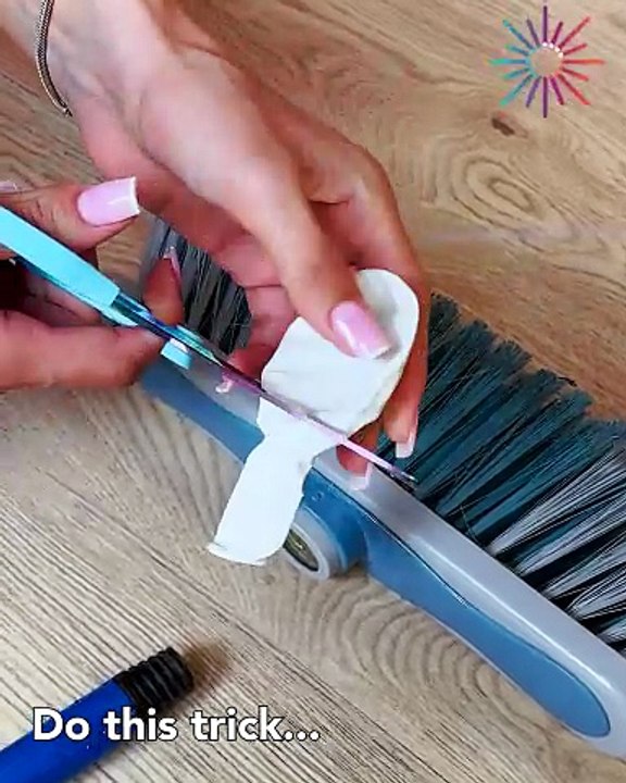 Sweep easy with this broom fix🧹