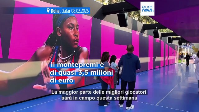 Tennis, al via il Qatar Open a Doha con i migliori giocatori del mondo in azione