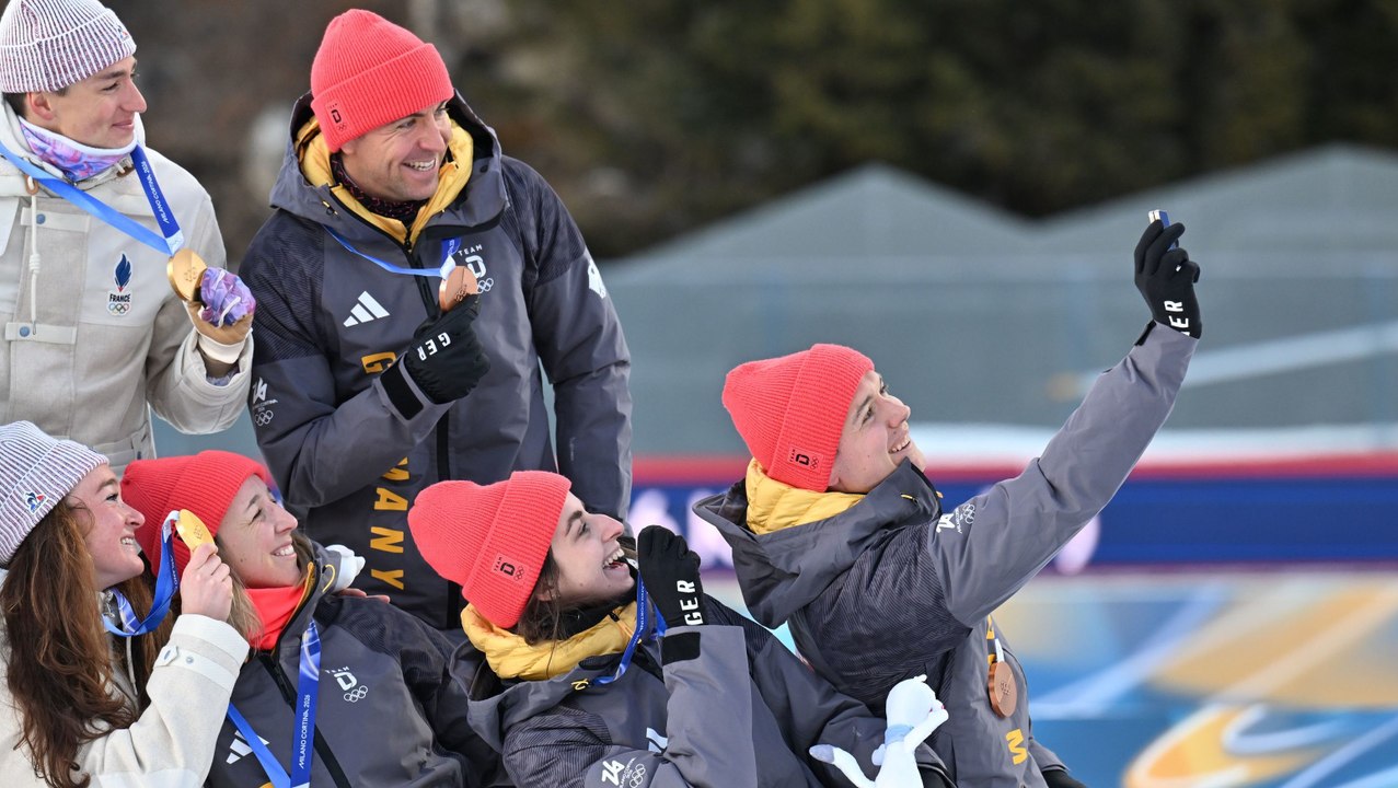 Mixed-Staffel holt Bronze: 'Einfach total verrückt'