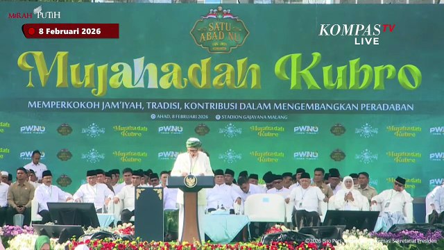 Isi Doa Rais Aam PBNU di Harlah 1 Abad NU, Doakan Presiden Prabowo hingga Palestina