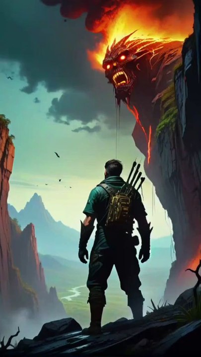 Monsters,Warriors,Landscape