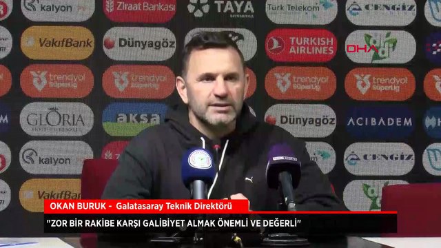 Okan Buruk: Zor bir rakibe karşı galibiyet almak önemli ve değerli