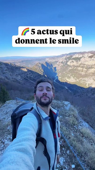 5 actus qui donnent le smile !