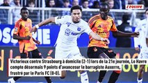 Le Havre s'éloigne de la zone rouge après sa victoire contre Strasbourg, Angers rêve d'Europe - Foot - Ligue 1