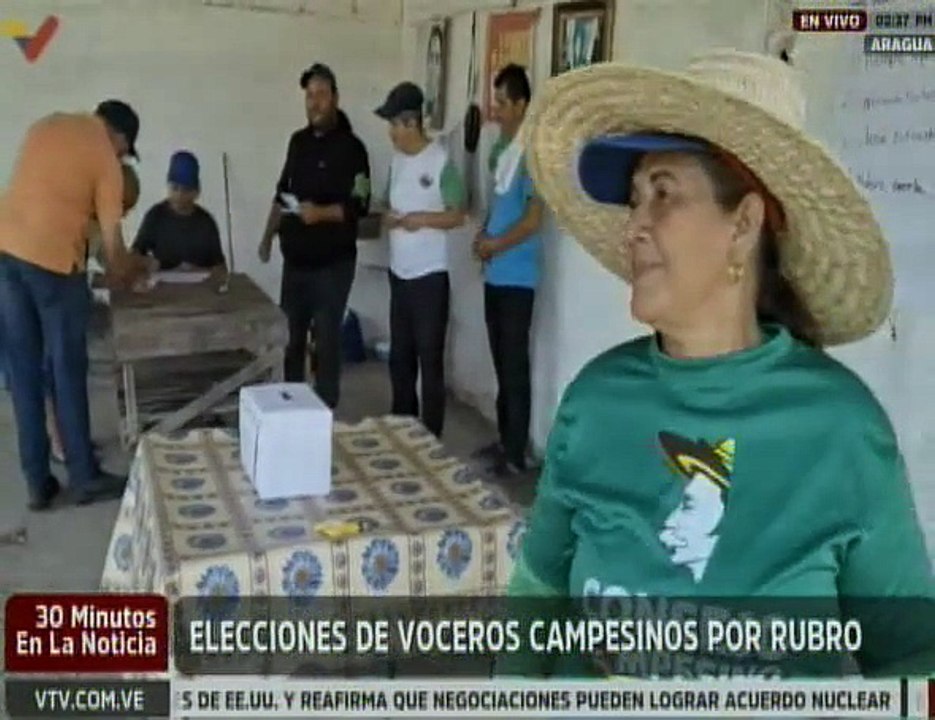 Sucre | Campesinos realizan elección de voceros que los representarán en diferentes rubros