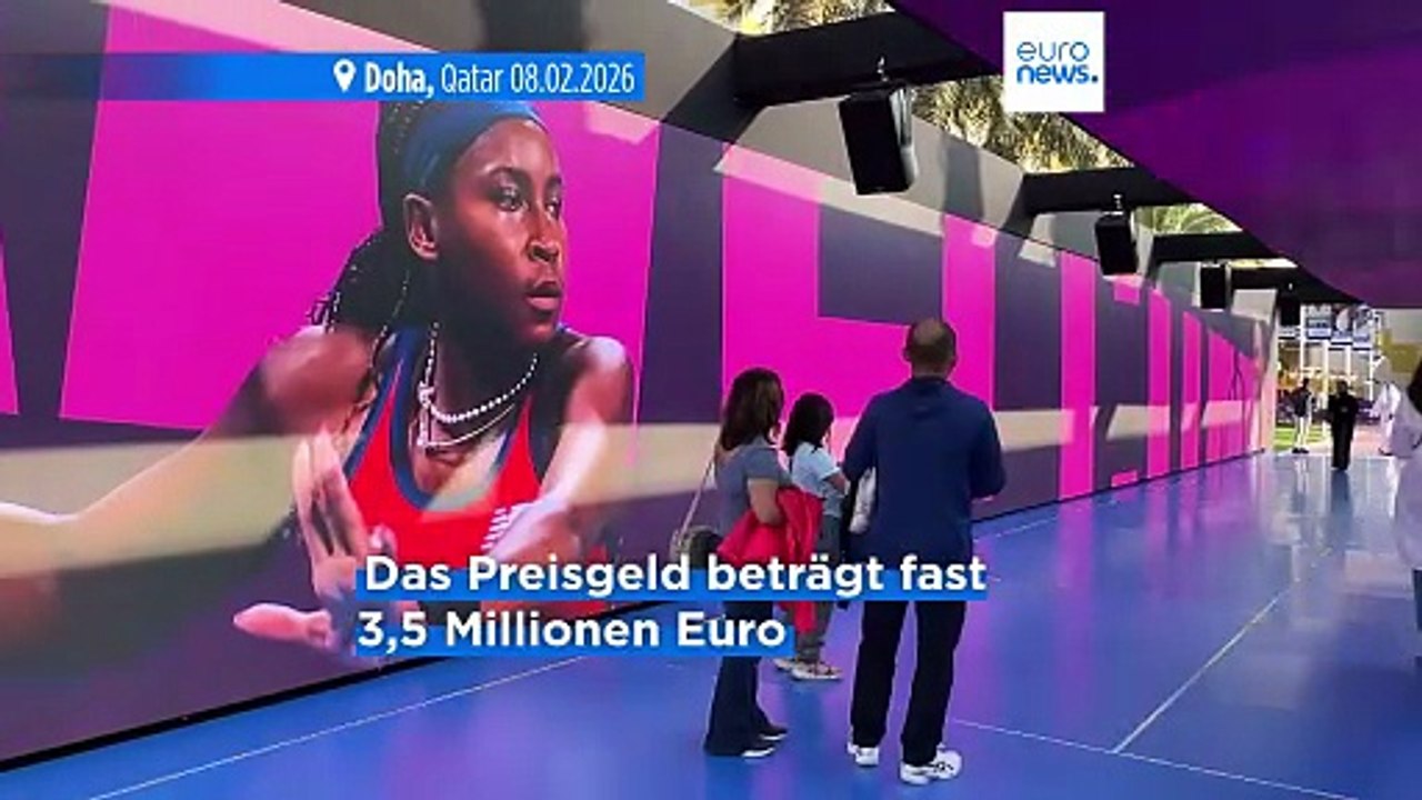 „man muss aggressiv bleiben" - die qatar open in doha haben begonnen