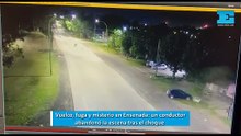 Vuelco, fuga y misterio en Ensenada: un conductor  abandonó la escena tras el choque