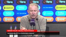 Sergen Yalçın: Sezonun en kötü 20 dakikasını oynadık