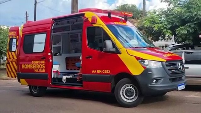 Mulher é socorrida pelo Siate após sofrer acidente doméstico na Região do Lago