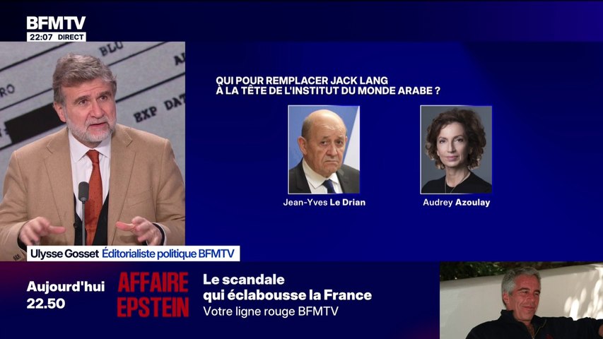 Affaire Epstein: Qui pour remplacer Jack Lang à la tête de l'Institut du  monde arabe ?