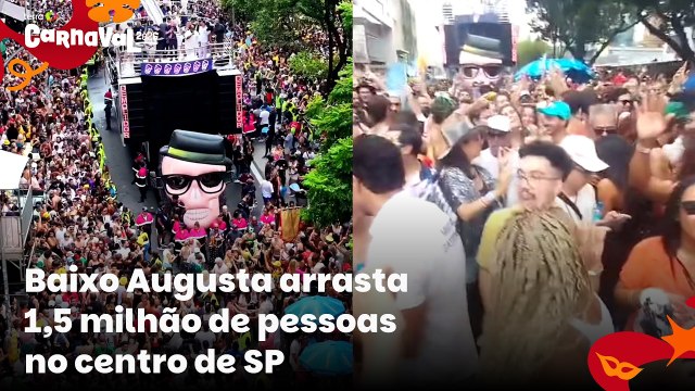 Baixo Augusta arrasta 1,5 milhão de pessoas no centro de SP