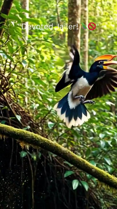 The World's Strangest Prison: Why This Bird Locks His Wife Inside! 🦜🚫