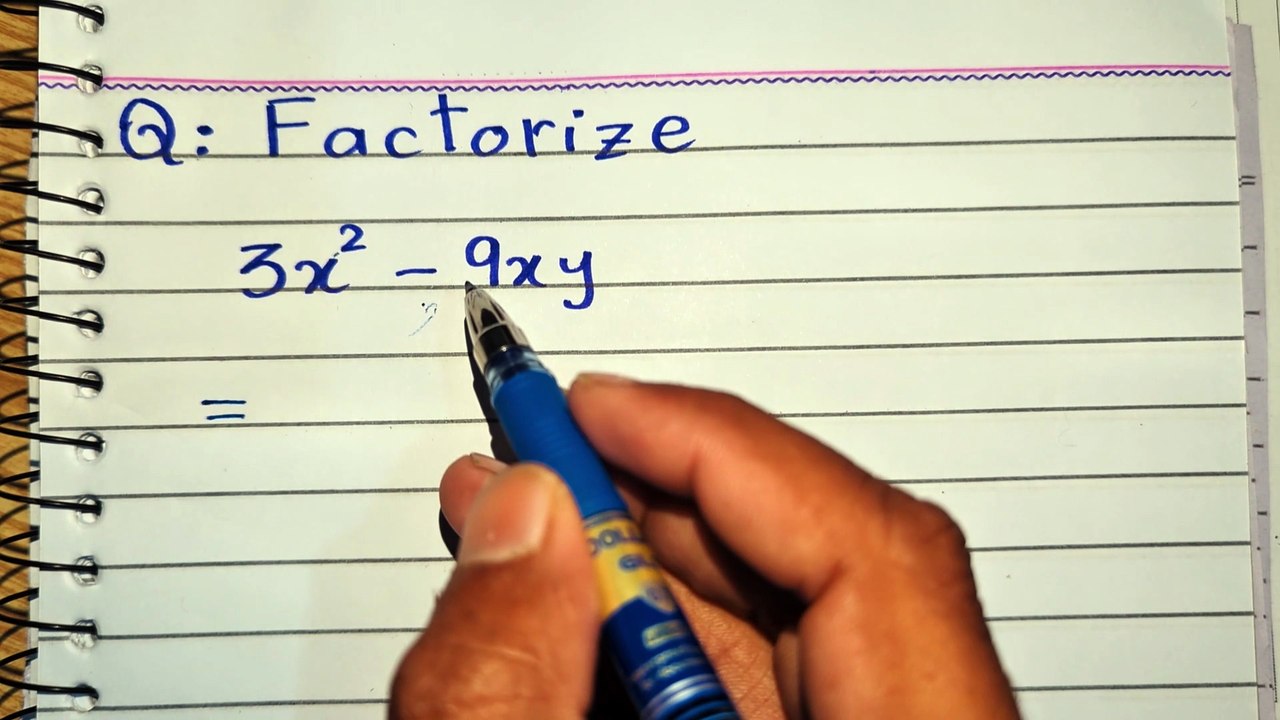 Factorization of Algebraic Expressions – Step by Step Explanation | #factorization  #factorize
