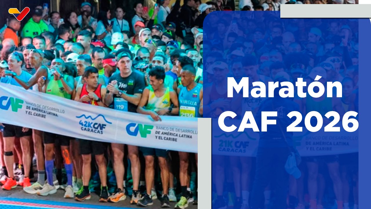 Deportes VTV | Edymar Brea gana medalla de oro en la modalidad 21k del Maratón CAF 2026