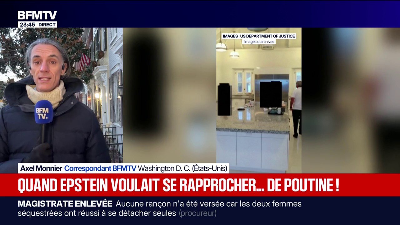 Mentionné plus de 1.000 fois ... Quand Jeffrey Epstein voulait se rapprocher de Vladimir Poutine