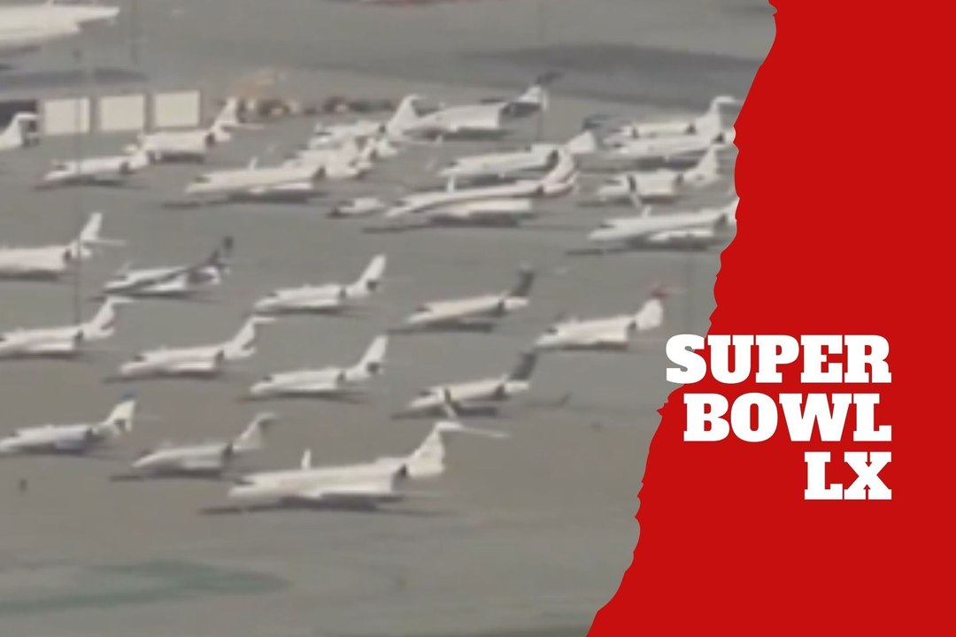San Francisco dazzles as private jets arrive for the Super Bowl LX
