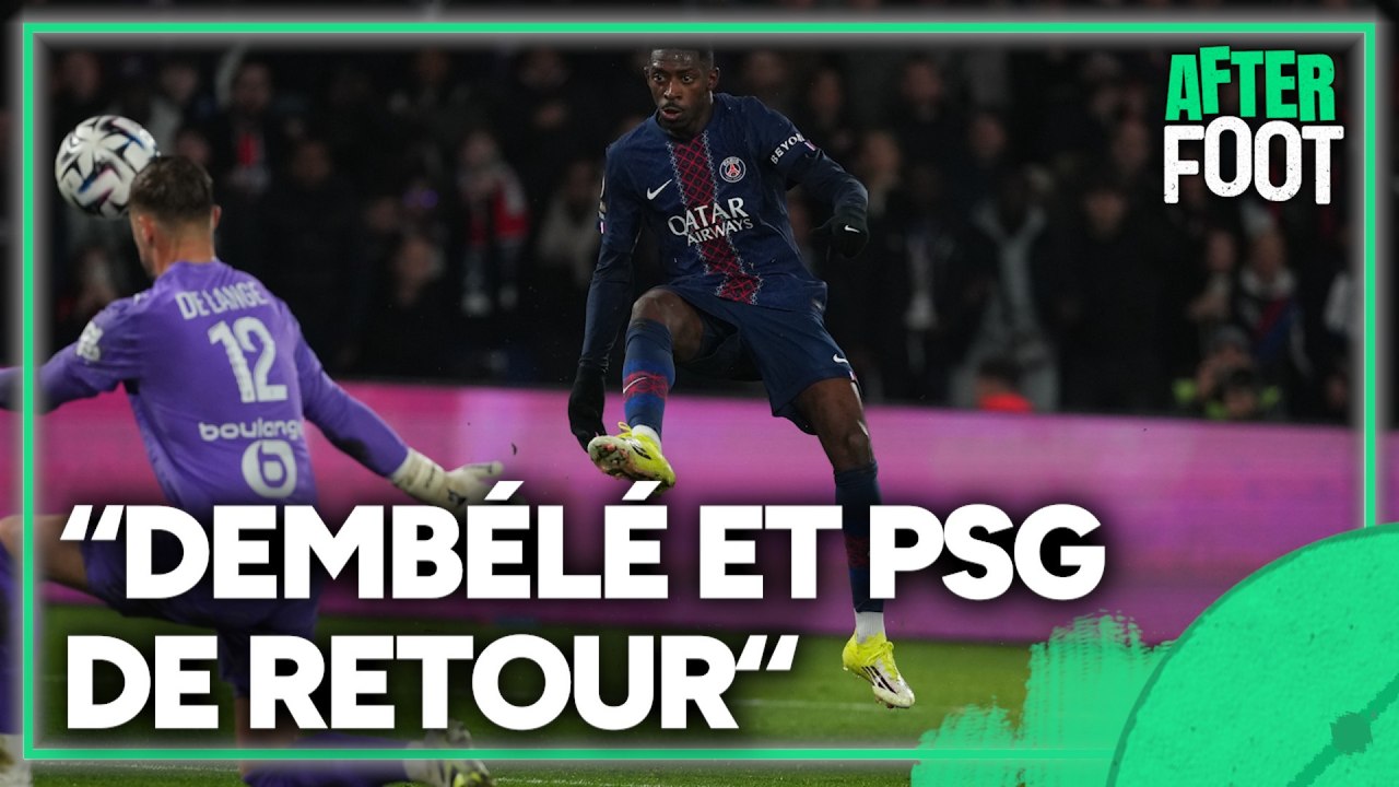 PSG 5-0 OM : "Avec ce Dembélé, Paris est de retour" encense Umtiti