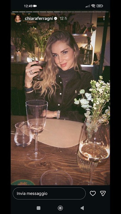 Chiara Ferragni story brand da Roma