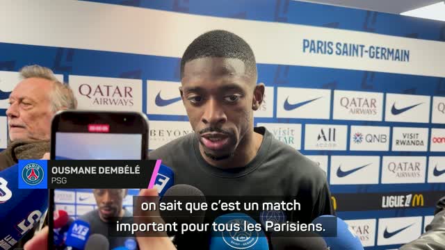 PSG - Dembélé : "Une belle manière de faire passer un message"