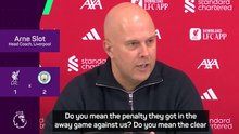 'My main frustration' - Slot gives verdict on refereeing drama after City beat Liverpool