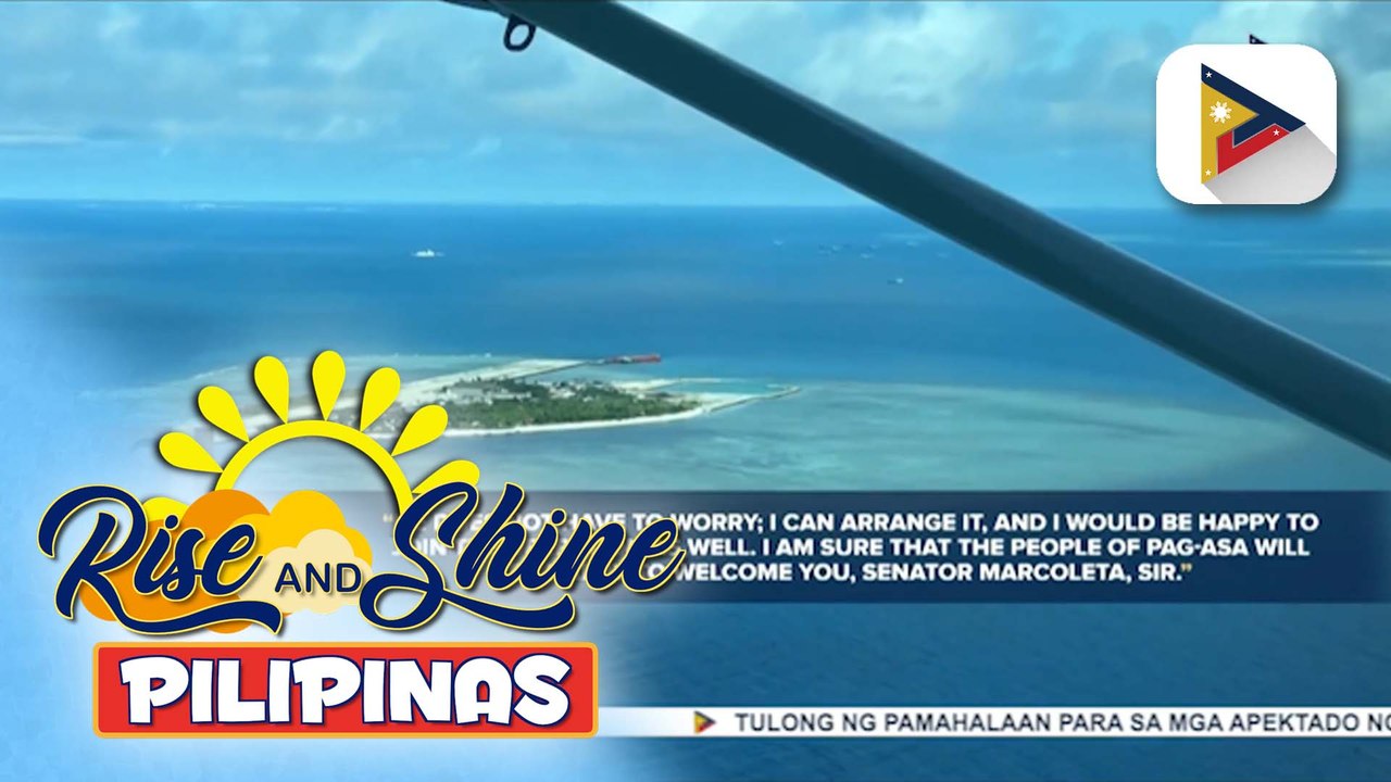 PCG Commodore Jay Tarriela, inimbitahan si Sen. Rodante Marcoleta na bisitahin ang Kalayaan Island Group of Islands