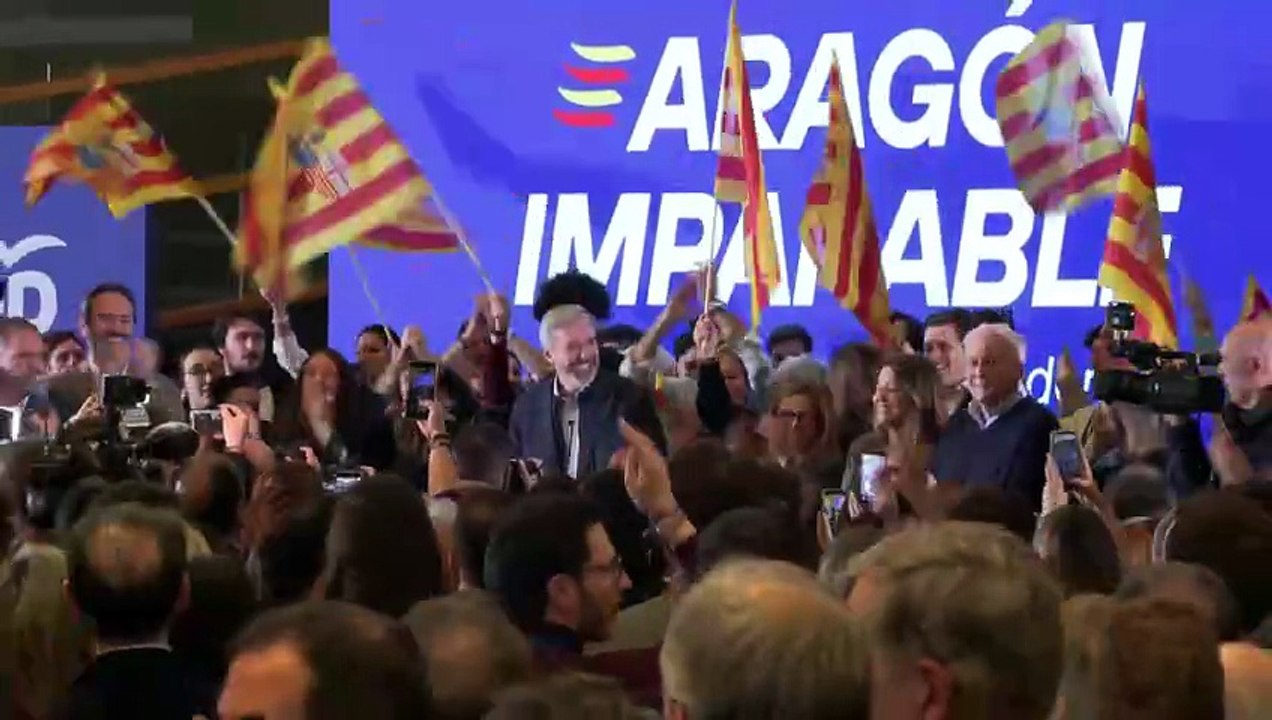 Así han vivido los partidos políticos los resultados electorales de Aragón
