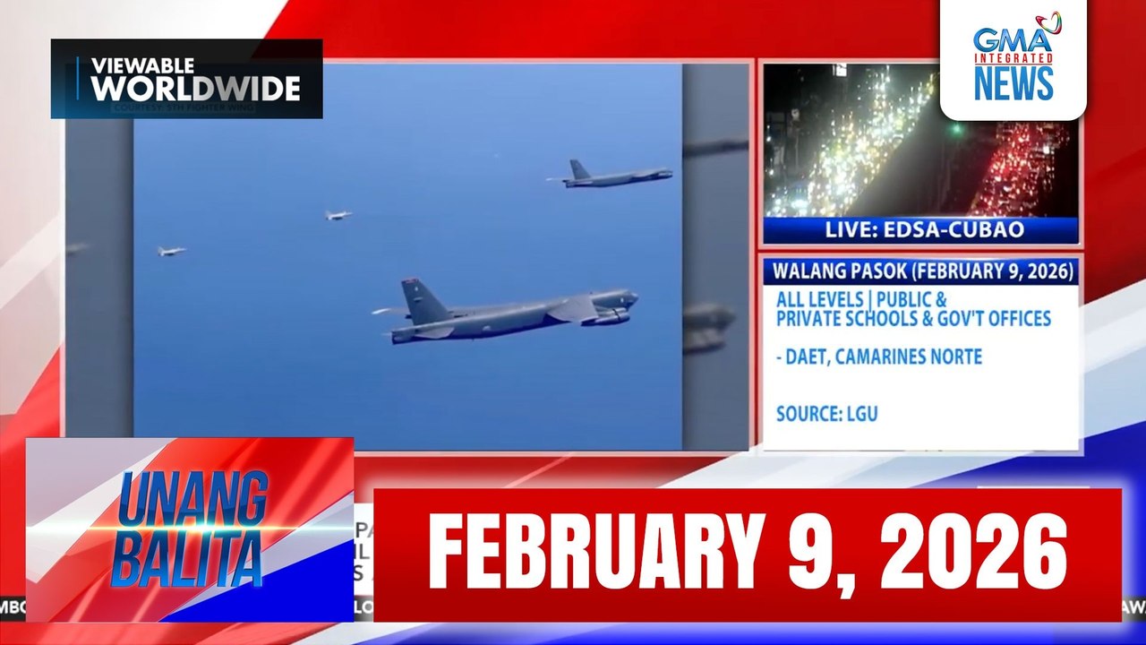 Unang Balita sa Unang Hirit: (Part 1) FEBRUARY 9, 2026 [HD]